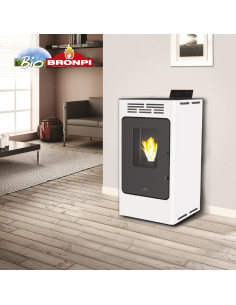 ESTUFA PELLET BRONPI KIRA 9KW