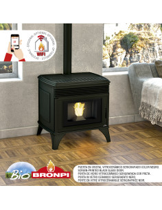 ESTUFA PELLET BRONPI NICOL 7KW