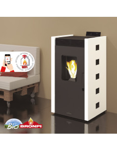 ESTUFA PELLET BRONPI ZOE 9kw