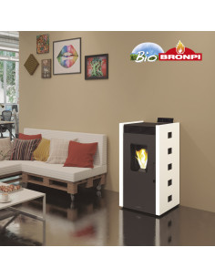 ESTUFA PELLET BRONPI ZOE 9kw 2