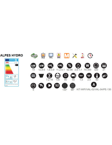 HIDROESTUFA INSERTABLE PELLET BRONPI... HIDROESTUFA INSERTABLE PELLET BRONPI...