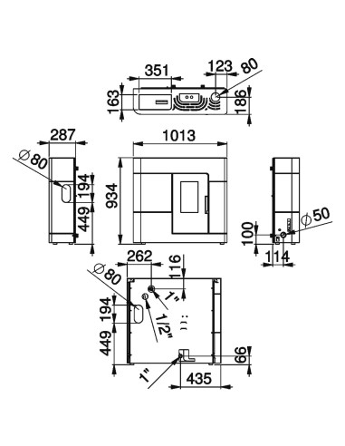 HIDROESTUFA PELLET BRONPI EXTRAPLANA... HIDROESTUFA PELLET BRONPI EXTRAPLANA...