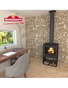 ESTUFA DE LEÑA BRONPI...