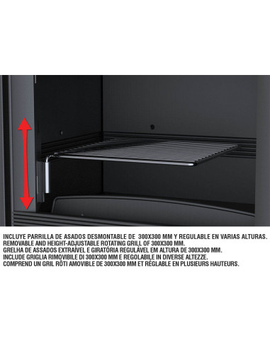 ESTUFA BRONPI CROACIA-T CON TURBINAS