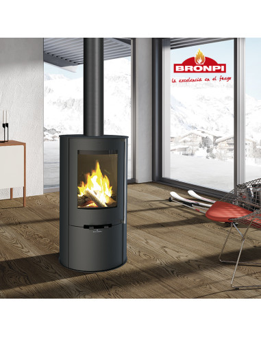 ESTUFA DE LEÑA BRONPI DOVER