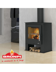 ESTUFA DE LEÑA BRONPI GIJÓN