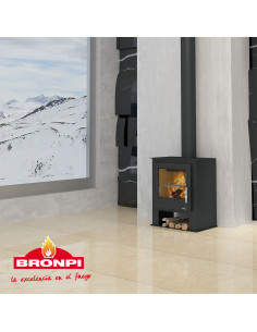 ESTUFA DE LEÑA BRONPI GIJÓN 2