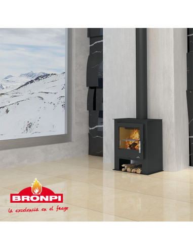 ESTUFA DE LEÑA BRONPI GIJÓN