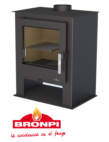ESTUFA DE LEÑA BRONPI GIJÓN