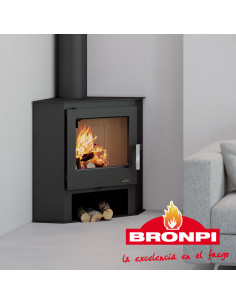 ESTUFA DE LEÑA BRONPI...