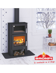 ESTUFA DE LEÑA BRONPI GIJÓN...