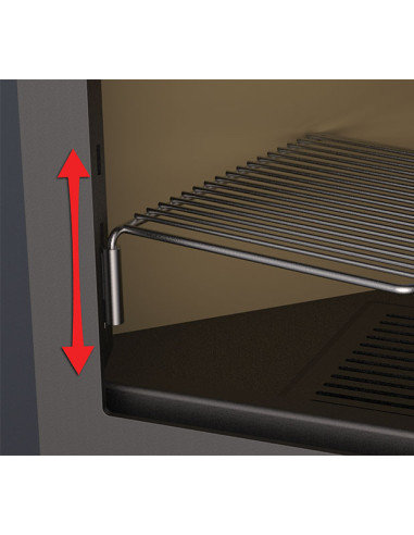 ESTUFA DE LEÑA BRONPI GIJÓN CON HORNO