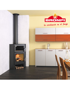 ESTUFA DE LEÑA BRONPI...