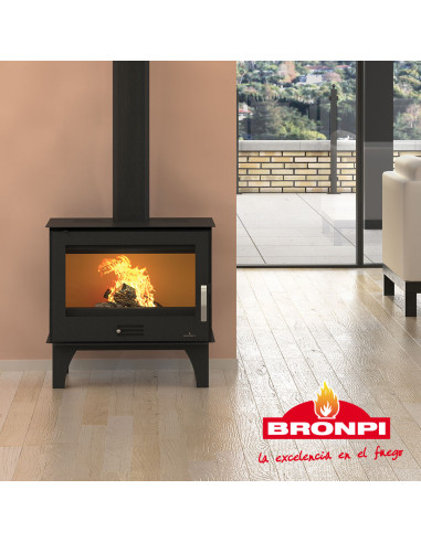 ESTUFA DE LEÑA BRONPI SENA PLUS