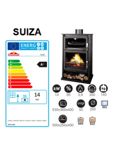 ESTUFA DE LEÑA BRONPI SUIZA... 2